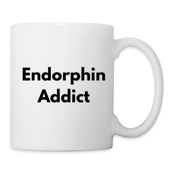 Endorphinabhängiger - Tasse - Weiß - Rechts