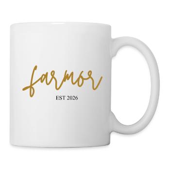 farmor est 2026 - Tasse - Weiß - Rechts