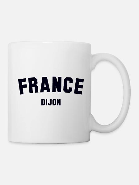 Dijon France  - Tasse - Weiß