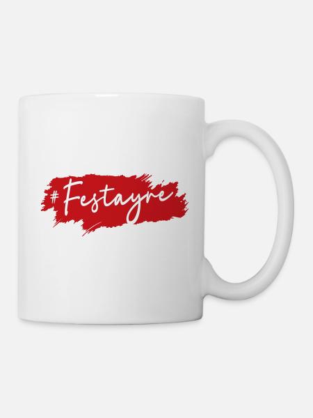 Festayre ! Féria de Béziers, Dax, Nîmes, Bayonne.. - Mug blanc - blanc