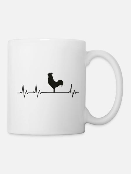 Chickens Fans - - Rooster - Chicks - Mug - white