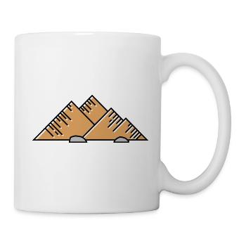 Mountains Mountains icon - Mug - white - Right