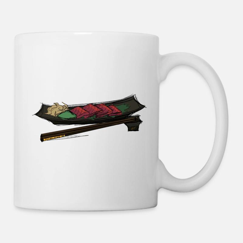 Sashimi King - Tasse - Weiß