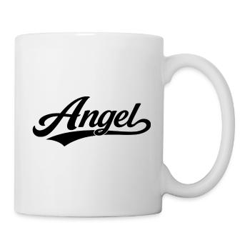 Angel name first last family - Mug - white - Right
