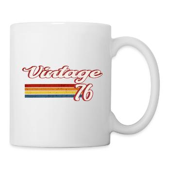 Vintage76 Retro Birthday - Mug - white - Right