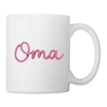 Oma - Tasse - Weiß - Rechts