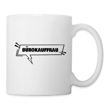 Buerokauffrau als Ausbildung - Tasse - Weiß - Rechts
