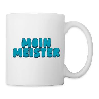 Moin Meister - Tasse - Weiß - Rechts