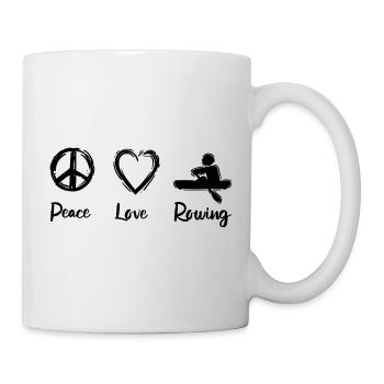 Amour du gouvernail - Mug blanc - blanc - Droite