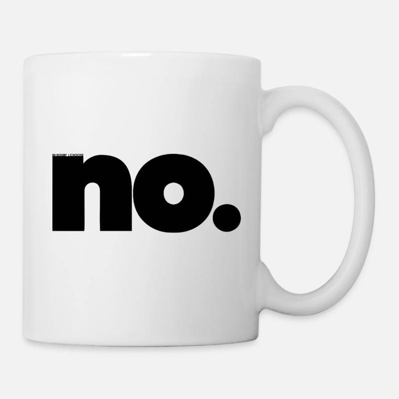 Ich wähle - Tasse - Weiß