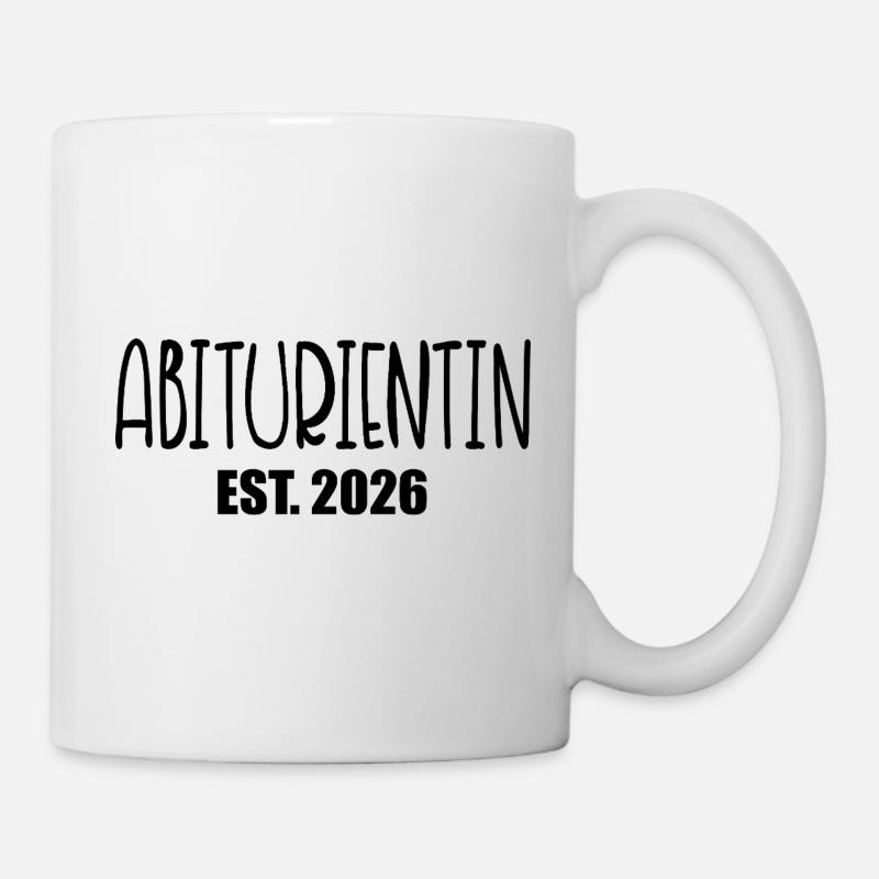 Abiturientin 2026 Abi - Tasse - Weiß