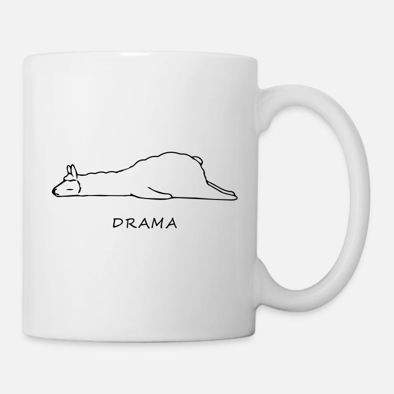Lama - Tasse - Weiß