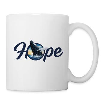 Hope ! Whale - Unforgotten - Mug - white - Right