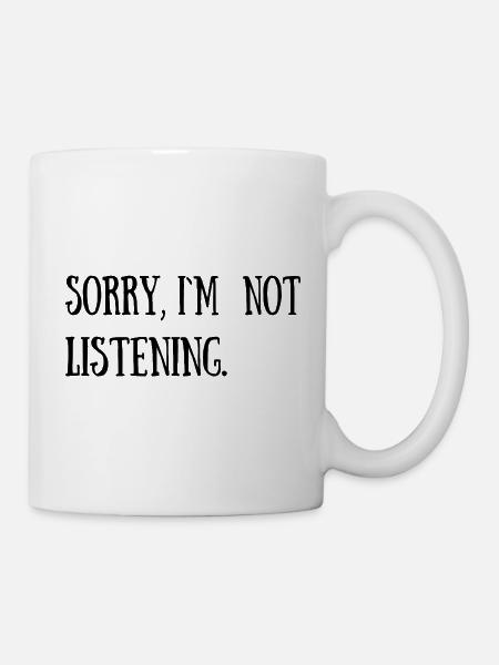 Lustige, sarkastische, coole Zitate - Tasse - Weiß