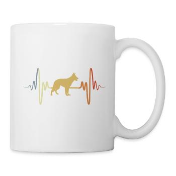 German Shepherd Pulse - Mug - white - Right