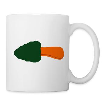 Fresh porcini mushroom forest nature - Mug - white - Right