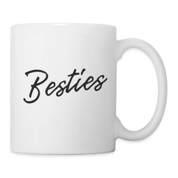 Meilleures amies pour toujours - Mug blanc - blanc - Droite