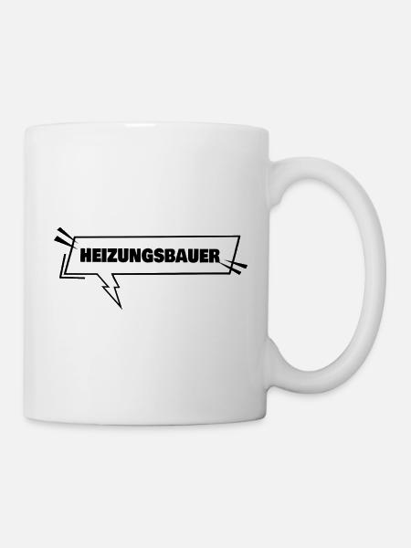Ausbildung Heizungsbauer - Tasse - Weiß
