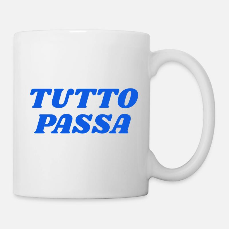 tutto passa - Mug blanc - blanc