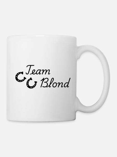 Team Blonde - Tasse - Weiß