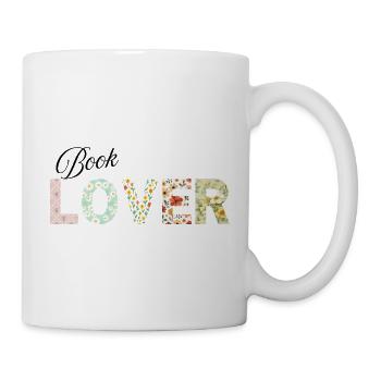 Amateur de livres - Mug blanc - blanc - Droite