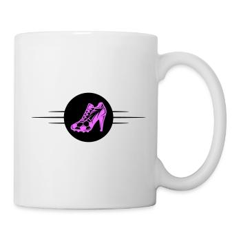 Frauenfussball Fussballschuhe Fussball - Tasse - Weiß - Rechts