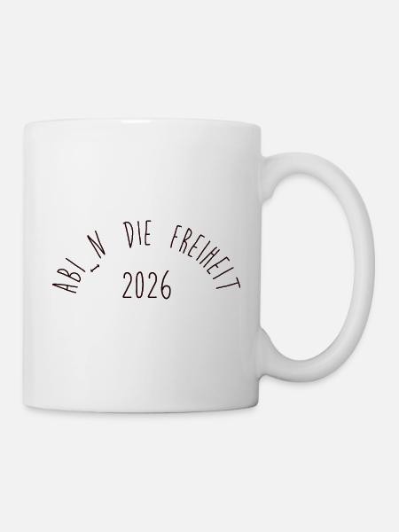 ABI: Freiheit - Tasse - Weiß