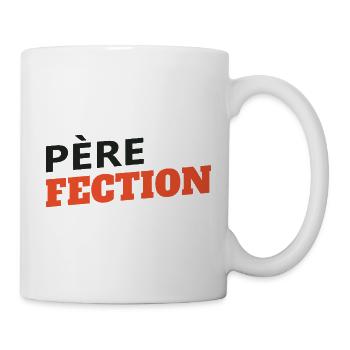 Father Fection Personalisiertes Humorgeschenk - Tasse - Weiß - Rechts