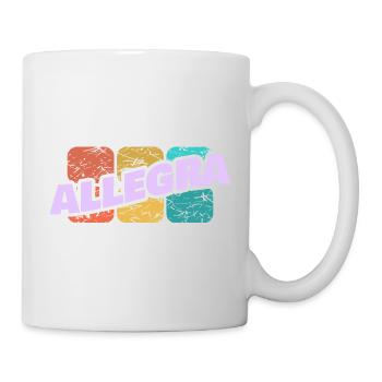 First name Allegra - Mug - white - Right