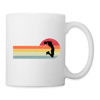 Basketteur - Mug blanc - blanc - Droite