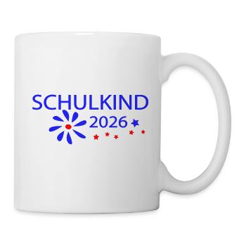 Schulkind 2026 - Tasse - Weiß - Rechts