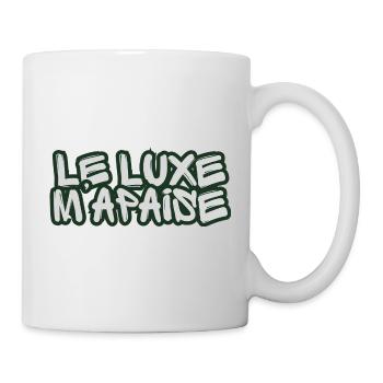 Le Luxe Graffiti Français - Mug blanc - blanc - Droite
