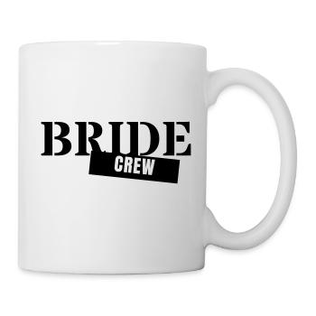 Équipe de la mariée - Équipe de la fête de garçon Filles de la fête de mariage de la mariée - Mug blanc - blanc - Droite