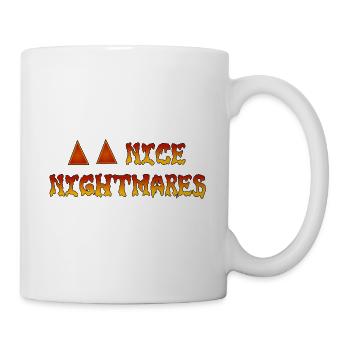 Beaux cauchemars : Rêve de feu - Mug blanc - blanc - Droite