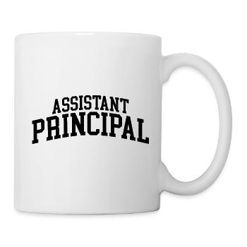 Assistant Principal – Minimalist A - Mug - white - Right