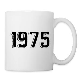 1975 - Mug blanc - blanc - Droite