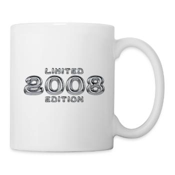 Cadeau rétro vintage d’anniversaire 2008 - Mug blanc - blanc - Droite
