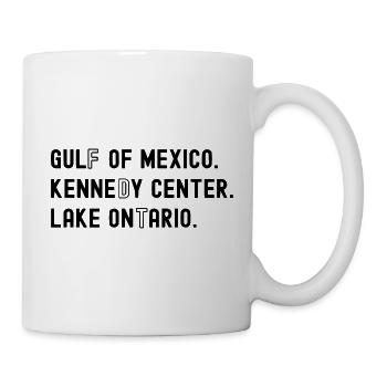 Lake Ontario Golf von Mexiko Kennedy Center Das - Tasse - Weiß - Rechts