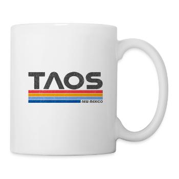Taos - New Mexico - USA - Amerika - Ski Resort - Tasse - Weiß - Rechts