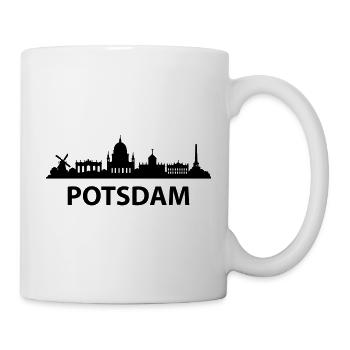 Potsdam SKYLINE - Tasse - Weiß - Rechts