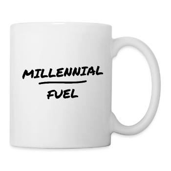 Avocado - Millennial Fuel - Guacamole - Tasse - Weiß - Rechts
