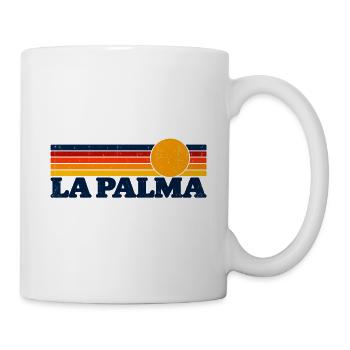 La Palma - Kanaren - Insel - Spanien - Espana  - Tasse - Weiß - Rechts