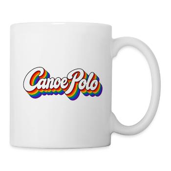Canoe Polo - Kanupolo - Sport - Paddeln - Paddel - Tasse - Weiß - Rechts