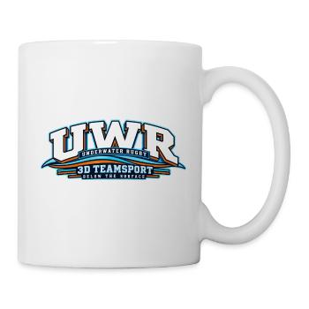 Unterwasser Rugby 3D Teamsport - Tasse - Weiß - Rechts