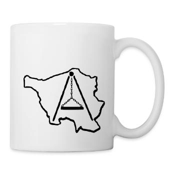 Saarland-Schwenker - Tasse - Weiß - Rechts
