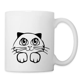 Suesse Mietze - Tasse - Weiß - Rechts