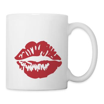Lips - Tasse - Weiß - Rechts