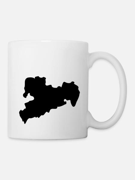 sachsen - Tasse - Weiß