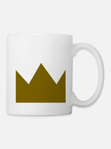 Krone - Tasse - Weiß