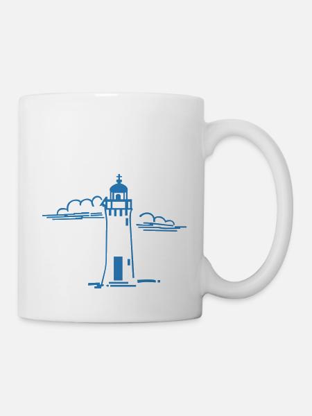 Lighthouse - Tasse - Weiß